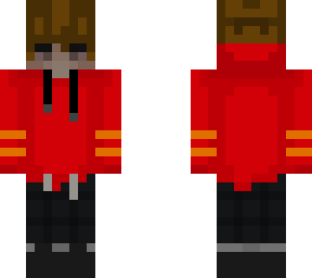 red hoodie boy