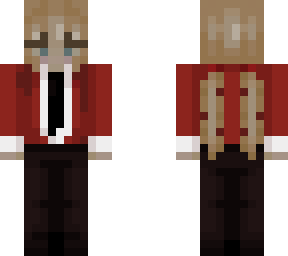 red suit