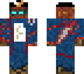 scarecrows straindez smp war skin