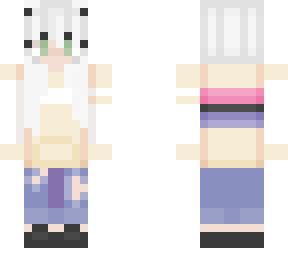 white haired feminine skin :]