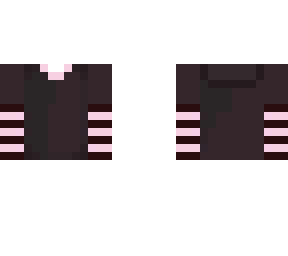 *-cute black and pink hoodie base-*