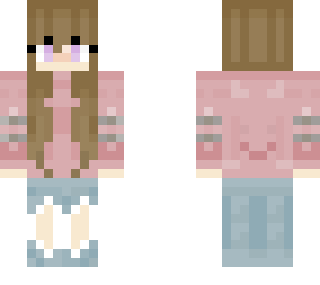 / / brown haired girl \ \