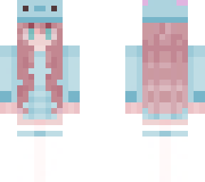 axolotl blue girl
