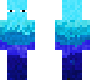 blue blend person