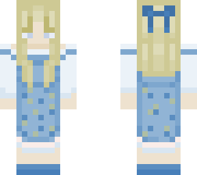 blueberry dress