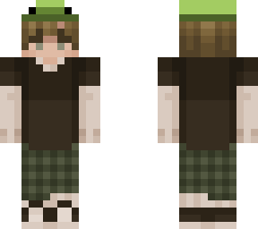 boy with frog hat