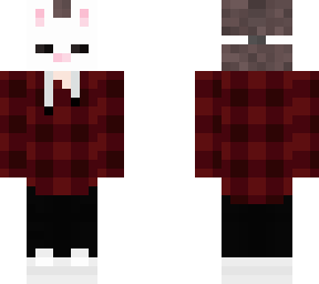 checkered shirt bunny