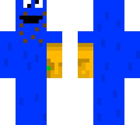 cookie monster with infinity gauntlet