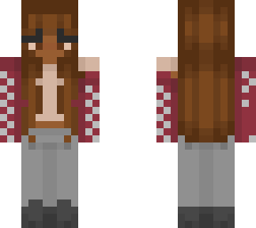 crimson checkers outfit