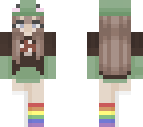 cute frog girl