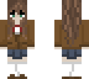 cute school uniform (my first skin)