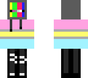 demifluid pride glitch skin