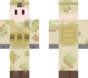 desert soldier three color camo