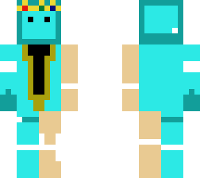 diamond king whos half human with a number its knee
