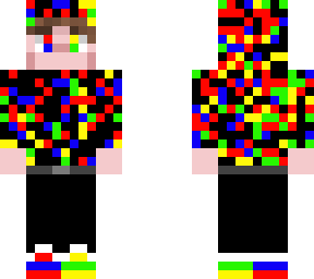 glitched hoodie skin
