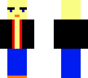 i cahnged my minecraft skin cuz it looks bad on vinnila tweaks golden crown lol