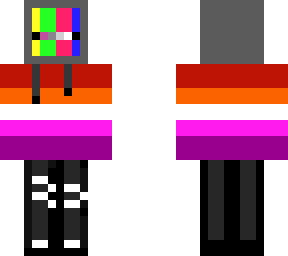 ******* pride glitch skin