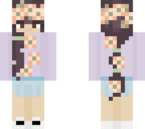 lilac and flowers girl!
