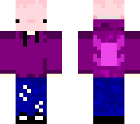 made my own minecraft skin
