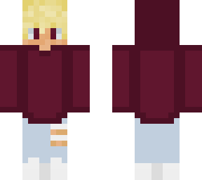 maroon blonde