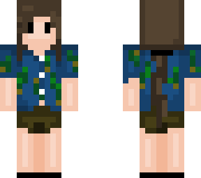 my *normal* skin (with hawaiian shirt)