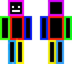 neon rainbow