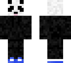 panda in a suit