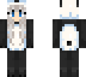 panda light blue