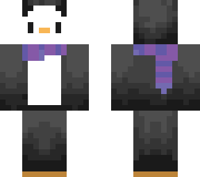 penguin with scarf!