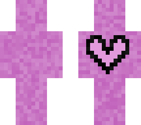pink heart blob
