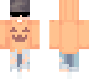 pumpkin boy with shades