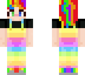 rainbow girl