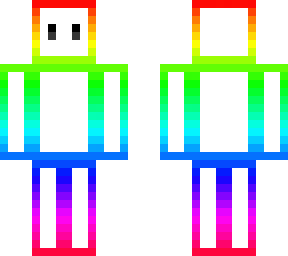 rainbow outline - light mode