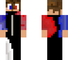 red and blue jacket boi