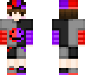 red and purple smiley