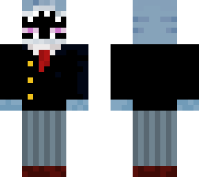 shark ender man with suit