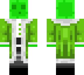 slime in green suit