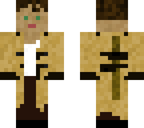 tussock trench coat with staff - updated