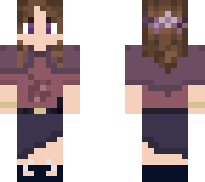 Violet skin V2 | Minecraft Skin