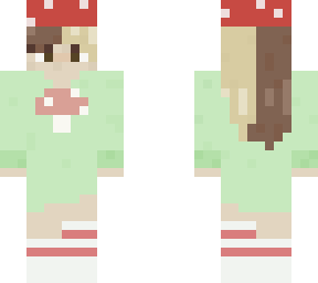 . ` - mushroom girl - ` .