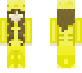 axolotl girl (yellow)