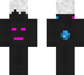 black, pink hoodie