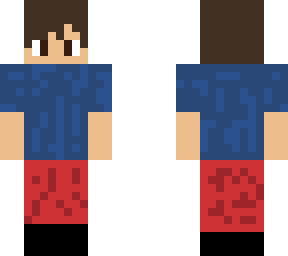 blue shirt boy