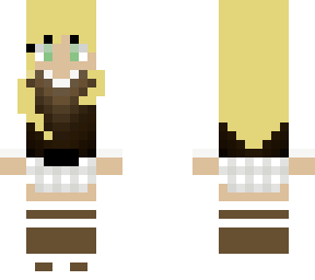 brown school uniform girl