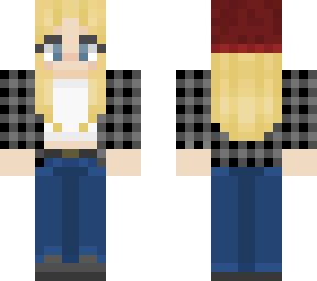 chequered shirt anf beanie