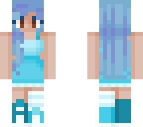clear, cyan waters - ce