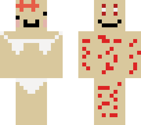 cute skin with demon on back