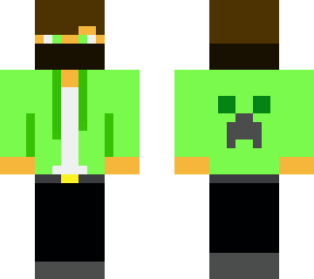 fawninjagamerz with creeper banner