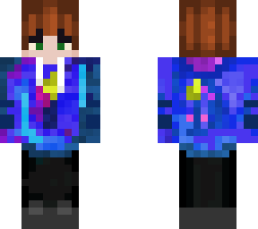 galaxy hoodie brown haired boy