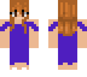 ginger girl with bridesmaid dress